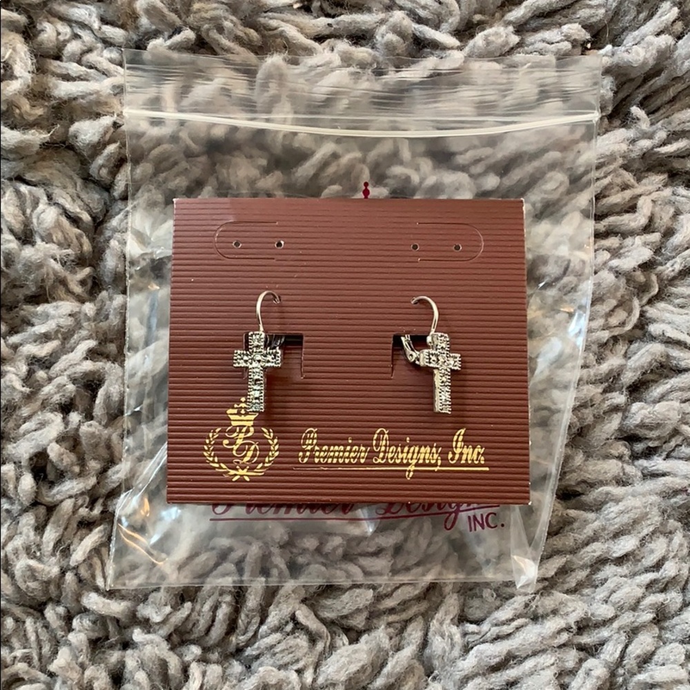 Premier Designs Inc cross earrings